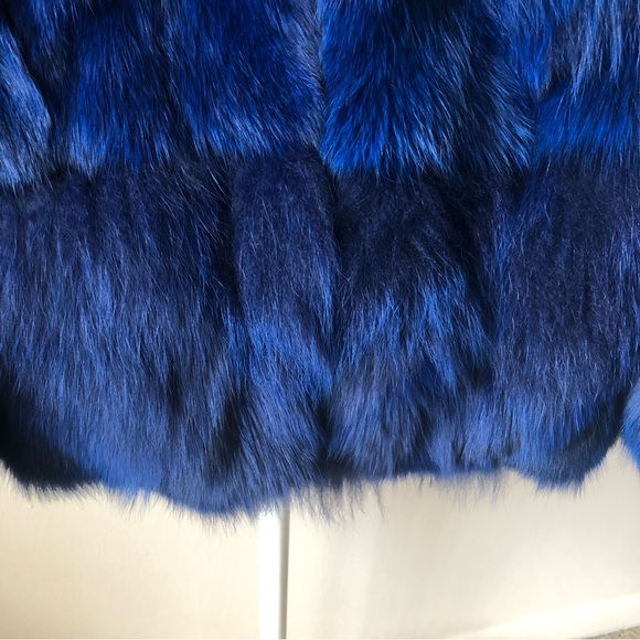 NWT Genuine Fox Fur Short Coat Only one available - Picture 6 of 15
